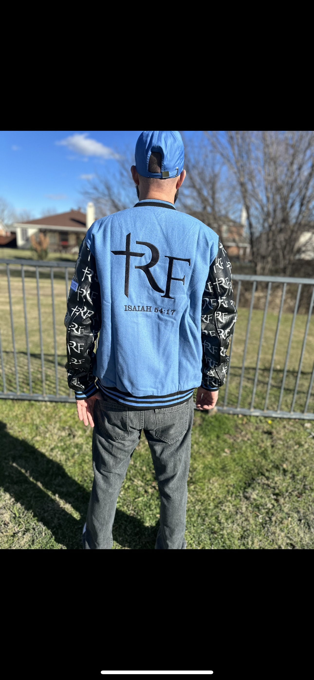 Relentless Faith Varsity Jackets